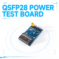 Dispositif de test de transceiver optique QSFP28 100G I2C SCL SDA pour lecture de registres, destiné aux tests de débogage et d'usure en laboratoire optique R&D