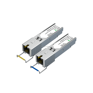 ขายร้อน SFP-T1310/R1550-SC--40KM Adaptive 1.25Gigabit SC พอร์ตไฟเบอร์เดี่ยว RJ45 โมดูลรับส่งสัญญาณ - Product Image 2