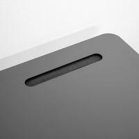 Tablette compacte en stratifié DEBO moderne, étanche, couleur unie, pour repas en extérieur et usage hôtelier – Durabilité supérieure et style inégalé
