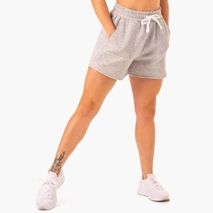 Nouveaux shorts tendance pour femmes en tissu polaire polyester-coton, logo personnalisé, vêtements décontractés d'été, streetwear, shorts pour femmes - Product Image 1