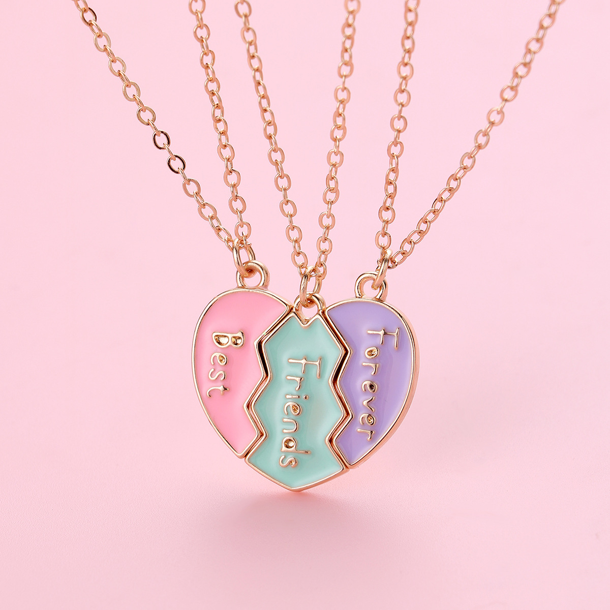 friendship necklace for 3