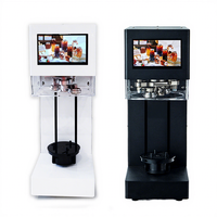 La machine entièrement automatique de scellage de bocaux de bouteille de boisson peut sertir et sertir la mise en conserve pour les tasses en étain de bière pop