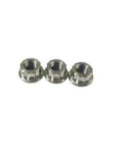 Fabrieksgroothandel gepolijste CNC-gefreesde Gr5 titaniumlegering bouten <span class=keywords><strong>12</strong></span>-punts zeskant flensmoeren voor motorraces DIN GB-norm - Product Image 5