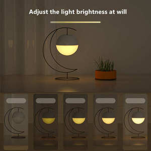 Ánh Sáng Ban Đêm <span class=keywords><strong>Bluetooth</strong></span> Loa <span class=keywords><strong>LED</strong></span> 3D Surround Âm Thanh Ngủ Aid Ánh Sáng Ban Đêm Loa Màu Sắc Thay Đổi USB Có Thể Sạc Lại Loa - Product Image 4