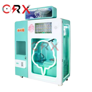 Máquina expendedora automática de algodón de azúcar comercial directa de fábrica Máquina de hilo de algodón de azúcar a la venta - Product Image 4