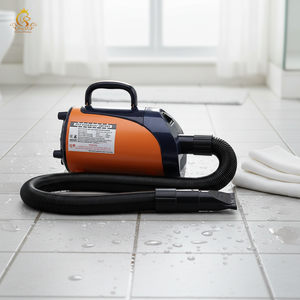 เครื่องเป่าขนสัตว์เลี้ยงแบบปรับความเร็วได้ EUR VET สำหรับสุนัขและแมว พร้อมระบบทำความร้อน - Product Image 1