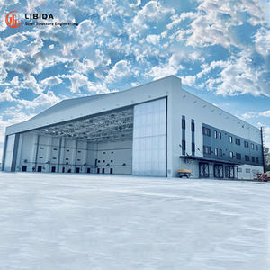 تصميم حديث مسبق الصنع خفيف الوزن لحجرة الطائرات من الصلب ، تصميم مبنى لحجرة الطائرات - Product Image 2