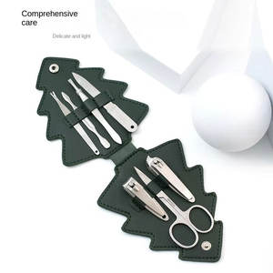 Ensemble de coupe-ongles en acier inoxydable durable sur le thème de Noël pour la <span class=keywords><strong>manucure</strong></span> des adultes - Product Image 5