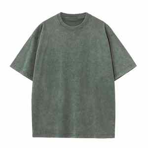 เสื้อยืดแขนสั้นผ้าฝ้ายแท้เนื้อหนัก 230 กรัม ดีไซน์คลาสสิคแบบวินเทจ สีสันตามสั่ง - Product Image 3