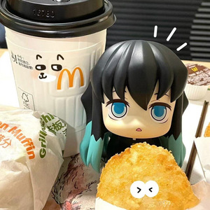 Nouvelle <span class=keywords><strong>figurine</strong></span> d'action Anime Demon Slayer, Tokitou Muichirou, <span class=keywords><strong>Tomioka</strong></span> Giyuu, statue en PVC, <span class=keywords><strong>figurine</strong></span> de collection, jouets - Product Image 2