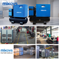 Compresseur d'air industriel tout-en-un à vis IP54 20HP 15kW 20 bars pour machine de découpe laser