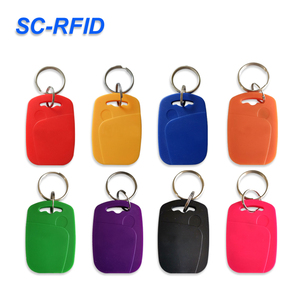 Tùy chỉnh ABS không thấm nước <span class=keywords><strong>RFID</strong></span> <span class=keywords><strong>keyfob</strong></span> cho khách sạn kiểm soát truy cập với tk4100 chip 125Khz LF trong kho - Product Image 1
