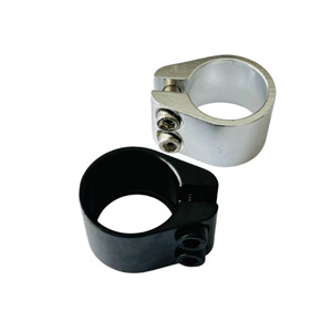 Aluminum Alloy <b>Bicycle</b> <b>Seat</b> <b>Post</b> Clamp 31.8 30.5 Quick Release Lightweight Universal Fit - Product Image 4