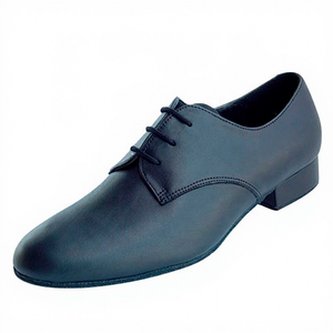 Evkoodance Nouvelles Chaussures <span class=keywords><strong>de</strong></span> <span class=keywords><strong>Danse</strong></span> Professionnelles en Cuir pour Hommes, <span class=keywords><strong>Salsa</strong></span>, Tango, Ballroom, Jazz, Latin, Noir, Talon 2,5 cm, EU44-48, Coton - Product Image 1