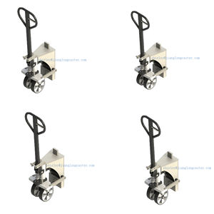 8000kgs 10000kgs Heavy Duty Hidráulica Car Jack Levantamento Container Roda de Rodízio para Levantamento e Mobile Shipping Container - Product Image 1