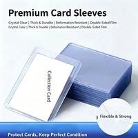 Protège-cartes de baseball 3x4 pouces en plastique rigide 35pt, Top Loaders pour cartes, porte-cartes à chargement par le haut pour cartes de collection de football