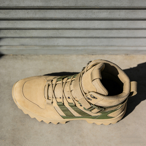 รองเท้าบูทแบบผูกเชือกสำหรับผู้ชาย รุ่น Custom Desert <span class=keywords><strong>Tactical</strong></span> ระบายอากาศได้ดี กันน้ำ เหมาะสำหรับเดินป่ากลางแจ้ง (รับผลิตแบบ OEM/ODM) - Product Image 6