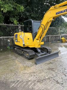รถขุดตีนตะขาบ Komatsu PC58 มือสอง ได้รับการรับรองมาตรฐาน CE น้ำหนัก 5.8 ตัน ผลิตในญี่ปุ่น พร้อมบุ้งกี๋ แบร์ริง  เครื่องยนต์ Cummins กระบอกไฮดรอลิก HAWE - Product Image 6