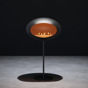 Chimenea de <span class=keywords><strong>Bioetanol</strong></span> de Acero Inoxidable Personalizada, Chimenea de Llama Real para Calefacción, para Uso en Hoteles, Villas y Apartamentos, Estilo Contemporáneo - Product Image 1