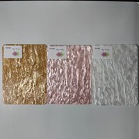 Signe de Printemps Plexi Verre Perle Marbre Feuille Acrylique Personnalisé Bois Texturé Tissu Flore Motif Pmma Feuilles