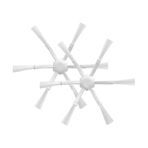 Remplacement de brosse latérale blanche à 6 bras adapté aux accessoires Xiaomi Mijia 1C 2C 1T <span class=keywords><strong>Dreame</strong></span> D9 F9 L10 Pro L10 <span class=keywords><strong>plus</strong></span> <span class=keywords><strong>Z10</strong></span> Pro - Product Image 1