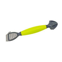 Outil multifonctionnel pour agrumes en acier inoxydable, râpe à citron, couteau à chanterelle, presse-citron manuel, presse-agrumes, gadget de cuisine