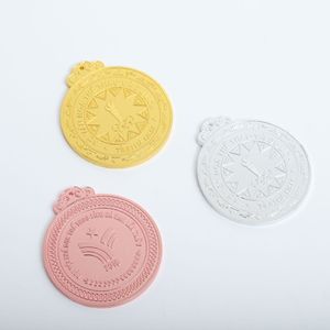 Médailles Métalliques Personnalisées en Alliage de Zinc Gravées Écologiques pour Marathons, Cyclisme, Événements de Course, Compétitions, Récompenses Commémoratives - Product Image 4