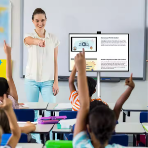 32インチポータブルスマート<span class=keywords><strong>TV</strong></span> Android 13回転式タッチスクリーンディスプレイクッキング教室用共用キッチンデモ - Product Image 3