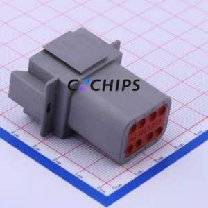 DT04-08PA Housing (Wire-to-<b>Board</b> / Wire-to-Wire) Connector 2x4P 2 4 Without <b>Latch</b> - Product Image 1