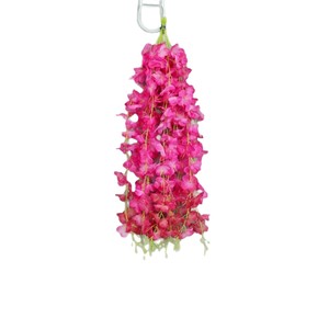 Fleurs artificielles de glycine en soie, guirlandes décoratives pour plafond de mariage, style rétro nordique TT-704 - Product Image 2