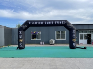 Portão Inflável Direto da Fábrica para Eventos, Infláveis Publicitários com Bomba de Ar e Bolsa de Transporte para Entrada de Festivais - Product Image 5