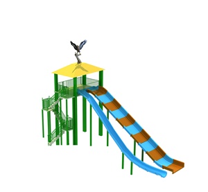 KHÁCH SẠN thương mại lớn Aqua sợi thủy tinh trượt nước cho hồ bơi cho gia đình sử dụng cho khu dân cư ngoài trời và trung tâm mua sắm sử dụng - Product Image 2