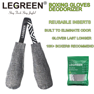Desodorizantes para guantes de boxeo LEGREEN, absorben el olor y la humedad, desodorizante para equipo de boxeo, inserto desodorante deportivo, bolsa de carbón activado natural. - Product Image 3