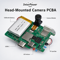 Caméra portable 1080P 2K 4K avec module d'enregistrement PCBA WiFi 4G, enregistreur portable personnalisé HD anti-tremblement, caméra corporelle pour diffusion en direct, service OEM ODM