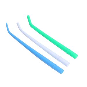 Puntas de aspirador quirúrgico desechables dentales azul verde blanco puntas de succión - Product Image 1