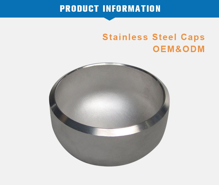 Stainless Steel Small Pipe / Tube End Cap Wholesale