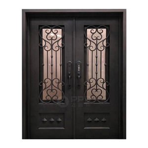 Hierro forjado Otras puertas Luna Latón Puerta de cobre Puertas delanteras personalizadas para casas de villas Diseño de lujo Buen precio para Arabia Saudita <span class=keywords><strong>Abria</strong></span> - Product Image 3