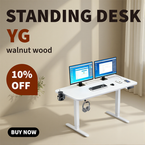 Escritorio Eléctrico Moderno <span class=keywords><strong>de</strong></span> Altura Ajustable <span class=keywords><strong>de</strong></span> 55"x24", Escritorio para Computadora, Mesa <span class=keywords><strong>de</strong></span> Oficina para el Hogar y la Oficina - Product Image 2