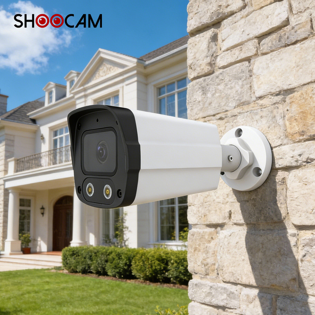OEM Full Color 8MP 12MP Bullet POE Camera De Surveillance Ip67 Outdoor Home Security NVR Two-Way Audio IP Camera System