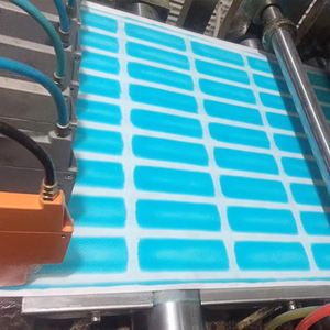 OEM工場ブルーヒドロゲル氷冷却用ゲル石膏温度解熱性天然赤ちゃん子供大人安全クールダウンジェルパッチ - Product Image 3