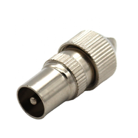 Cable Coaxial Rf RG6 conector tipo F hombre giro en RG6 F TV conector Conector F