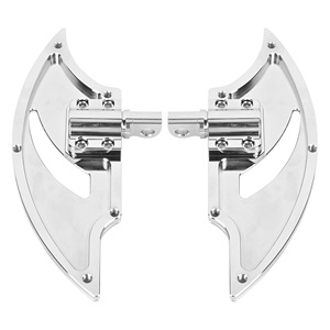 Motorcycle Rear Passenger Floorboards Aluminum Mount Cool Foot Pegs for Harley Touring Street <strong>Glide</strong> Electra <strong>Glide</strong> Softail Dyna - Product Image 2