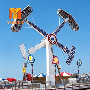 Manèges de parc d'attractions à sensations fortes : Swing Hammer, <span class=keywords><strong>Twin</strong></span> <span class=keywords><strong>Twister</strong></span>, la manège Typhoon Kamikaze à vendre - Product Image 2