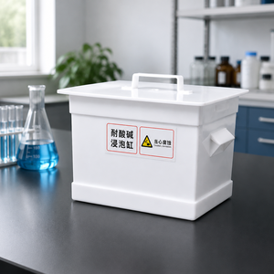Tanque de inmersión en ácido de PP de alta resistencia a la corrosión Degao Laboratory para almacenamiento de ácido fuerte, ácido fluorhídrico y limpieza de material de vidrio. - Product Image 6