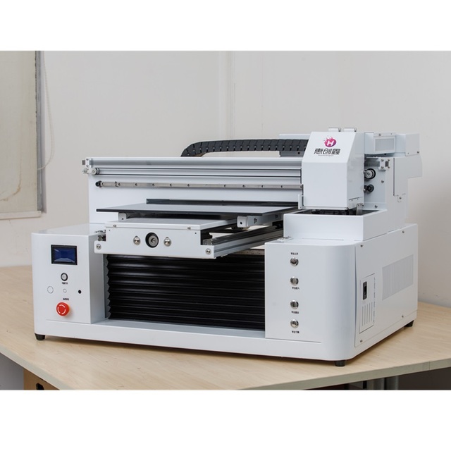 A2 Size 5060 UV Flatbed Printer with High Precision Ball Screw Y Axis
