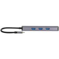 Station d'accueil USB-C multifonction VCOM 8 en 1, hub USB 3.0, 4K HD-MI, RJ45, alimentation PD 1000W, lecteur de cartes SD et TF