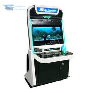 32 Inch Arcade-vechtspelmachine voor twee spelers, Street Fighter, voor gebruik in locaties, Three Kingdoms War King Moonlight Game - Product Image 3