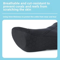 Chaussettes de plongée tricotées Sharkbat ODM 3 mm, motif football, antidérapantes, résistantes à l'usure, pour snorkeling, plongée profonde, chaudes, imperméables et épaissies