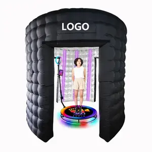 Xách tay Inflatable 360 ảnh gian hàng tường Inflatable 360 ảnh gian hàng bao vây Backdrop