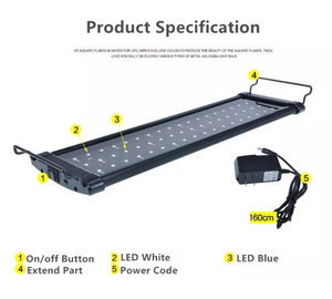 Đèn Bể Cá Trồng Cây 30Cm IP65 ABS 6W Đèn Led Bể Cá Toàn Phổ Đèn Led Bể Cá Biển/Rạn San Hô Có Thể Điều Chỉnh Độ Sáng - Product Image 6